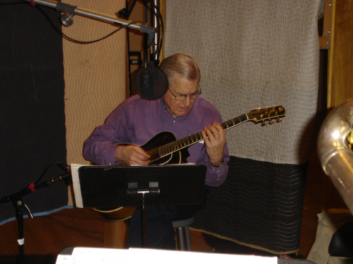 Marty in the studio, May 2008
