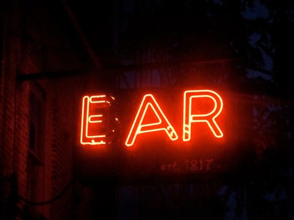 EAR INN sign