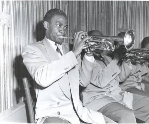 Taft as a member of the Ellington orchestra. Photograph by Charlie Mihn, courtesy of Chuck Slate.